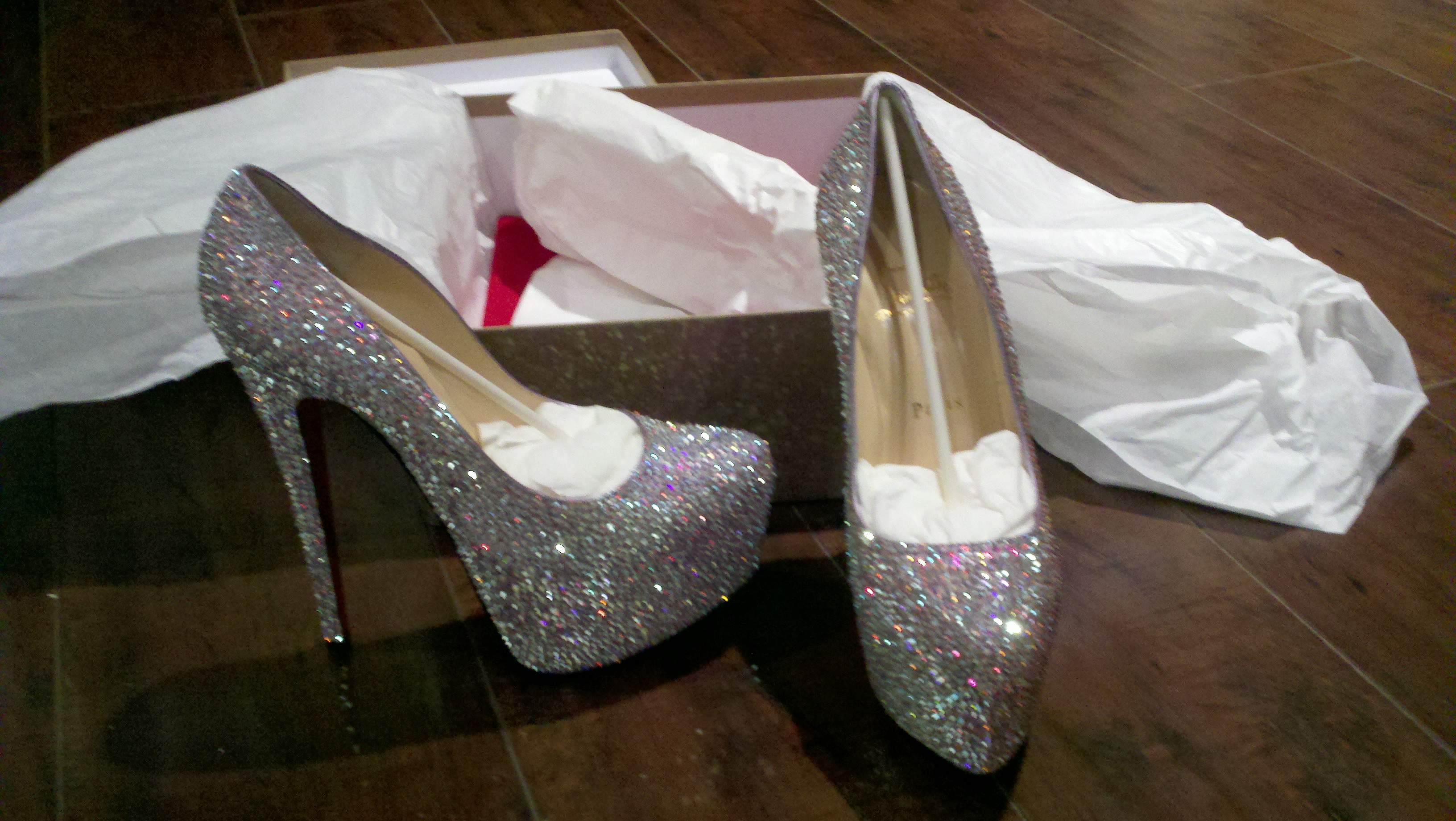 Christian Louboutin Daffodile Crystal AB Pumps are coming soon ...  